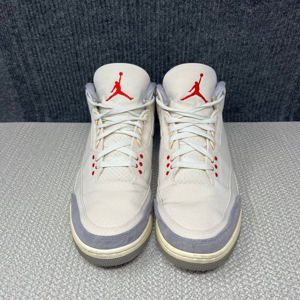 Nike Air Jordan 3 Retro SE Muslin 2022 Men’s Size 12 DH7139-100 - Picture 2 of 8